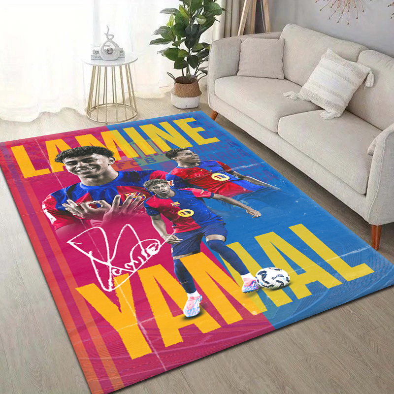 Home Bathroom Carpet - Hot 2026 Football Star L-lamine Y-yamal