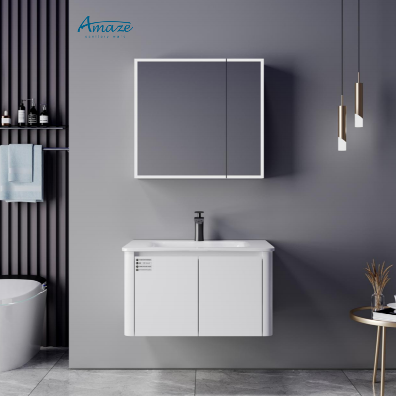 Home Bathroom Vanity Combo - Bathroom CabinetAMAZE Modern Custom Bathroom Furniture