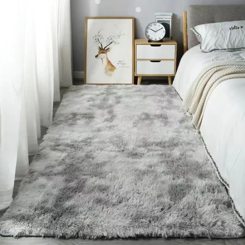 Home Bathroom Carpet - VIKAMA Non-slip Plush Fluffy Rug Soft