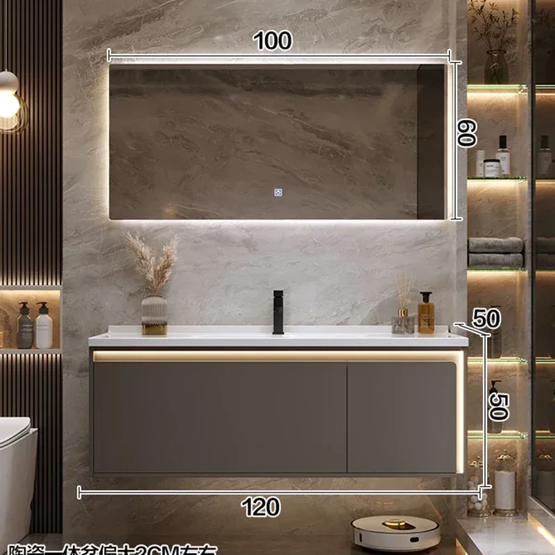 Home Bathroom Vanity Combo - c13-Modern Simple Bathroom Cabinets Vanity with
