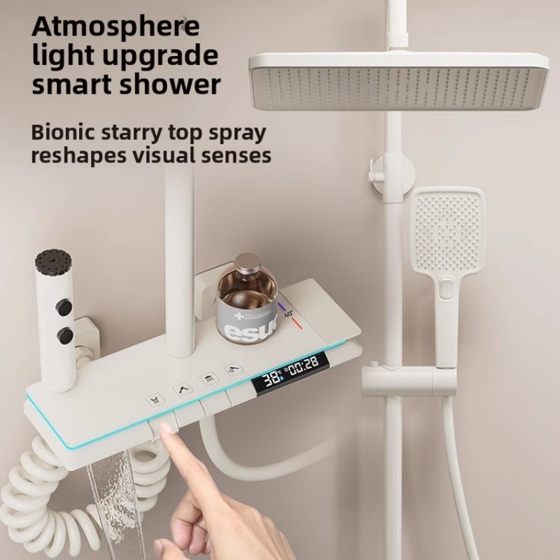 Home And Bathroom - Thermostatic Shower Set Home Bathroom Piano