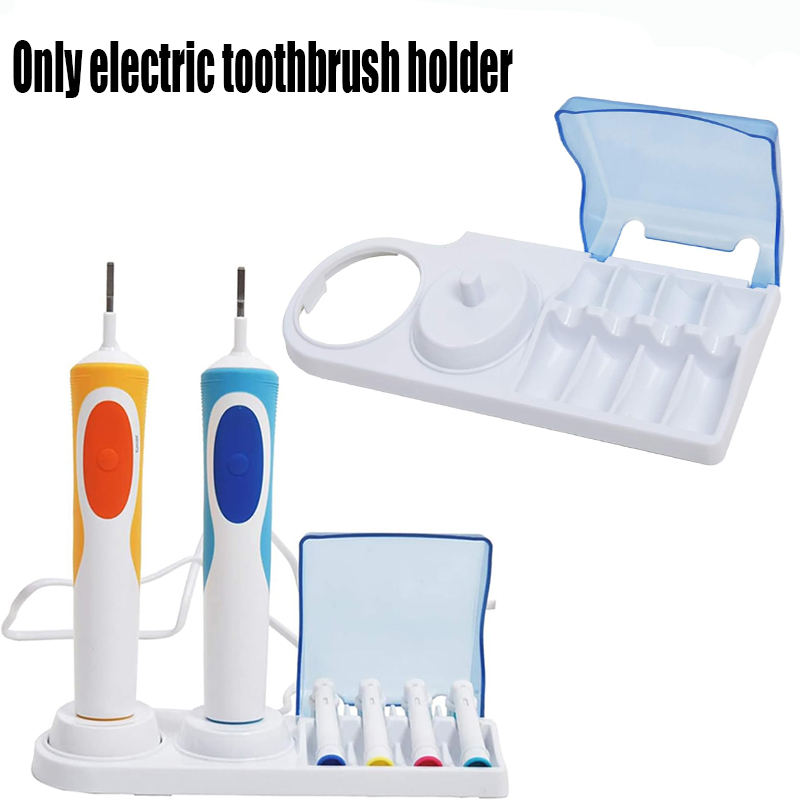 Toothbrush Holder Set - NEW Plastic Support Holder Portable Brush
