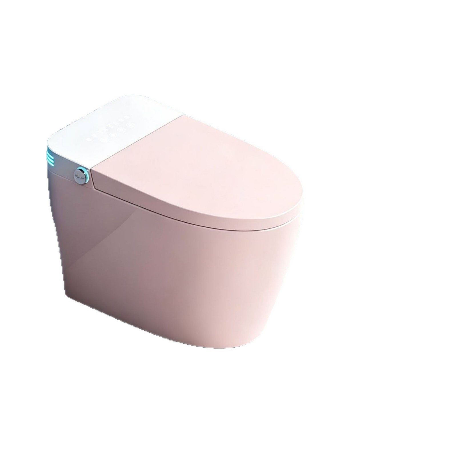 Home And Bathroom - Smart Toilet, Pink, All-in-1 Automatic, No