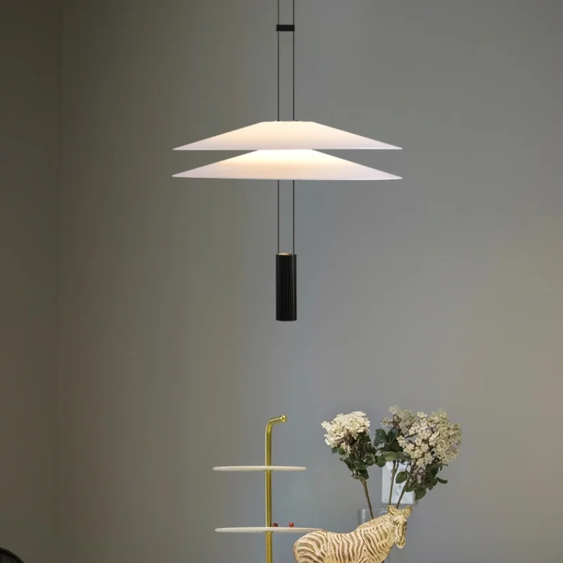 Home Bathroom Lighting Design - Modern Minimalist LED Ceiling Chandelier Lamp