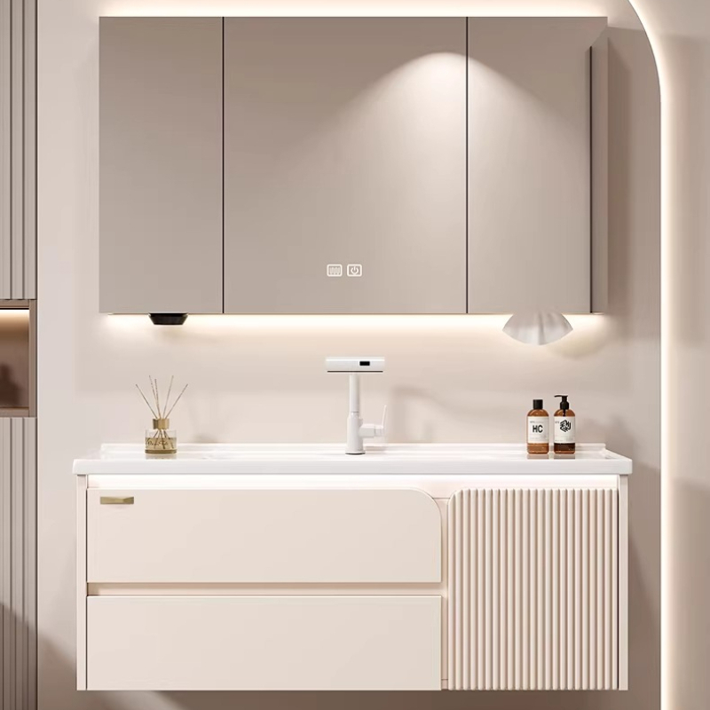 Home Bathroom Vanity Combo - #Home Ceramic integrated basin combination bathroom