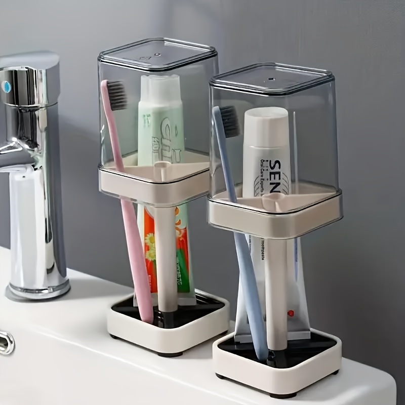 1 Toothbrush Holder with Mouth - огляд і ціна Toothbrush Holder Set