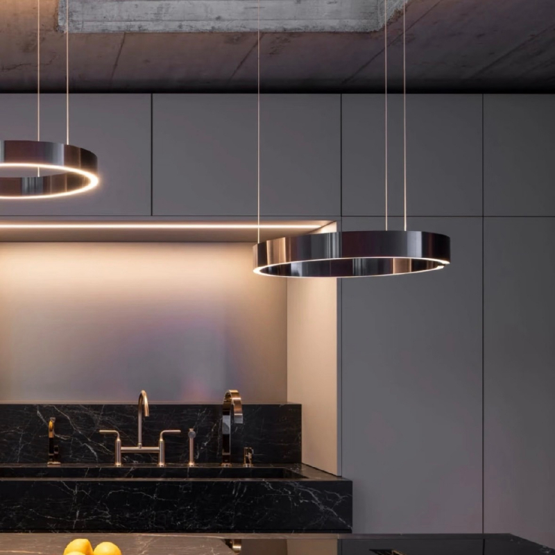Luxury Design Circle LED Penda - огляд і ціна Home Bathroom Lighting Design