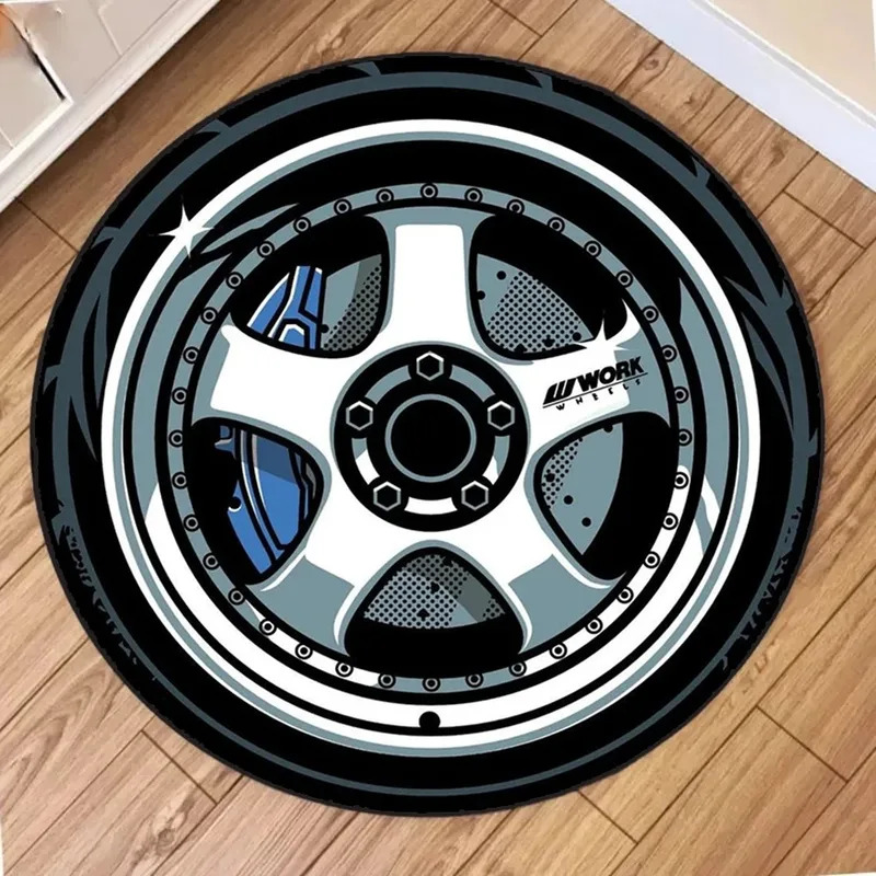VIKAMA Car Hub Round Cushion S - огляд і ціна Home Bathroom Carpet