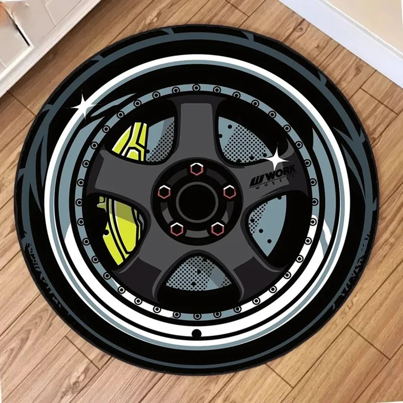 VIKAMA Car Hub Round Cushion S - огляд і ціна Home Bathroom Carpet