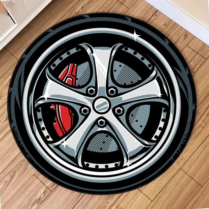 VIKAMA Car Hub Round Cushion S - огляд і ціна Home Bathroom Carpet