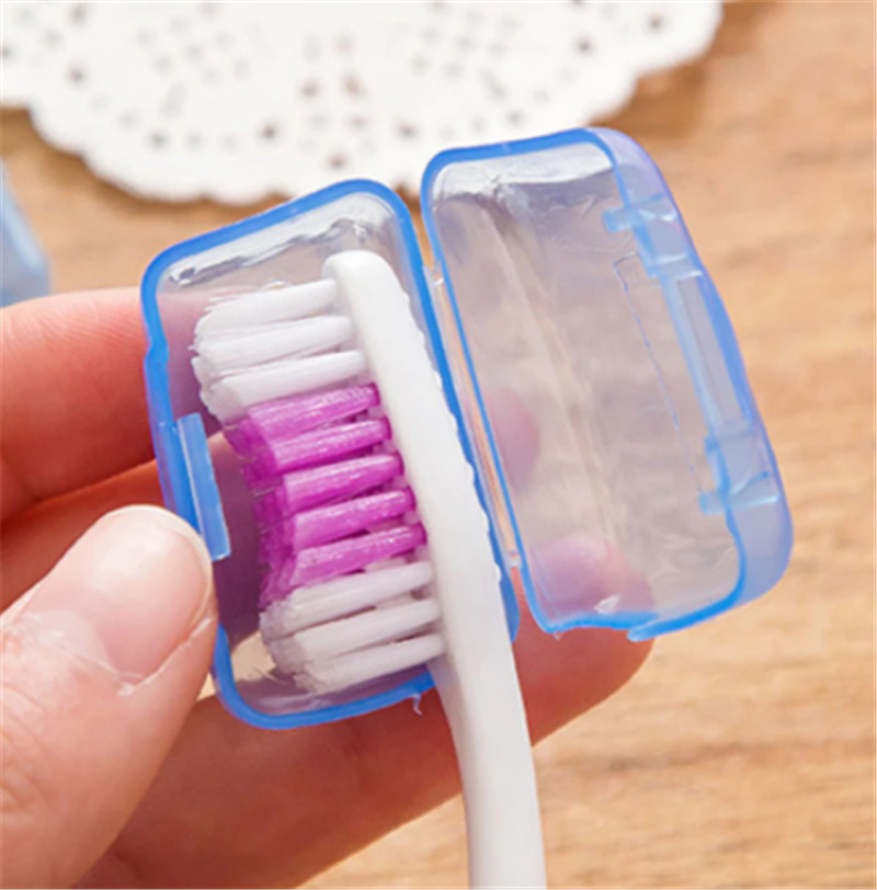 5Pcs/Set Portable Toothbrush C - огляд і ціна Toothbrush Holder Set