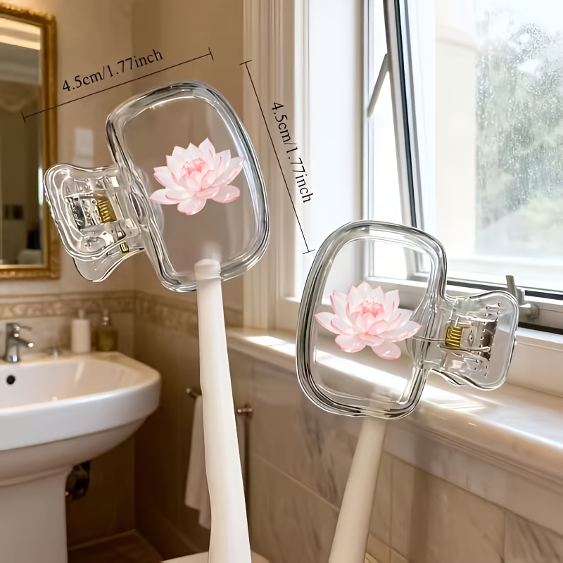 Beautiful Lotus 2pcs Toothbrus - огляд і ціна Toothbrush Holder Set