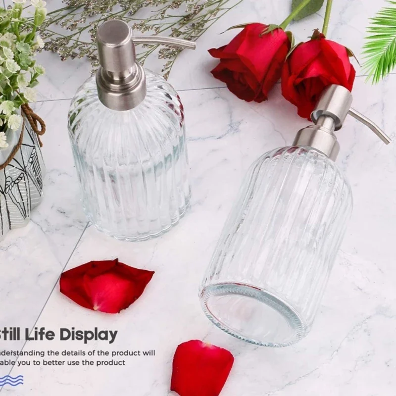 Soap Dispenser Bathroom Clear  - огляд і ціна Home Bathroom Soap Dispenser