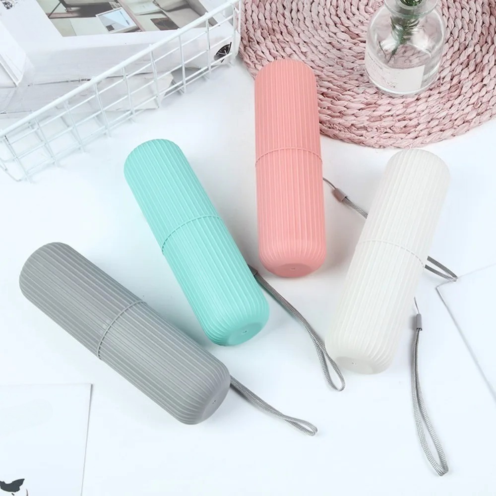 Portable Toothbrush Holder wit - огляд і ціна Toothbrush Holder Set