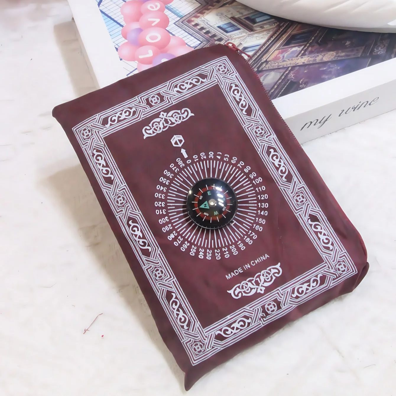 5pcs Portable Prayer Rug with  - огляд і ціна Home Bathroom Carpet