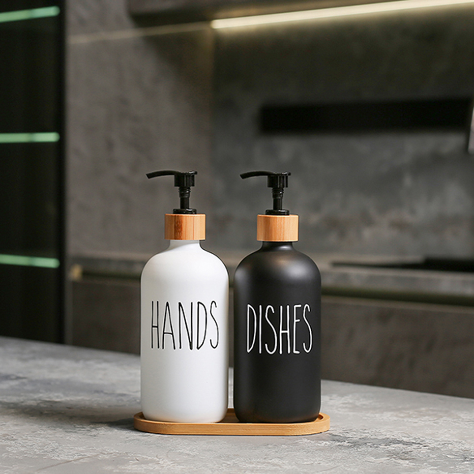 500ml Dish Soap Bottle Dispens - огляд і ціна Home Bathroom Soap Dispenser
