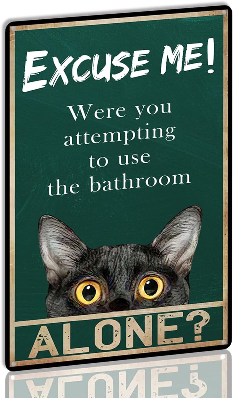 YLUYINOM Tin Sign Painting Fun - огляд і ціна Home Alone Bathroom