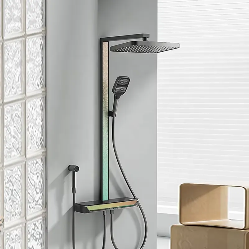 Brass Digital Waterfall Shower - огляд і ціна Home And Bathroom