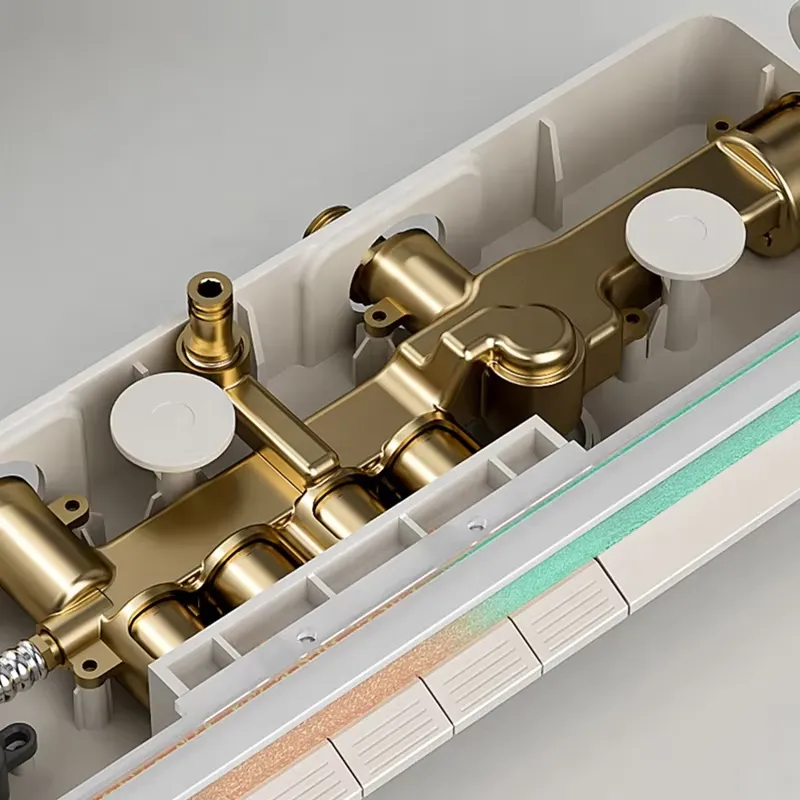 Brass Digital Waterfall Shower - огляд і ціна Home And Bathroom