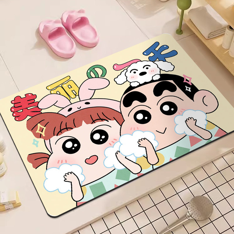 Crayon Shin-Chan Cartoon Diato - огляд і ціна Home Bathroom Carpet