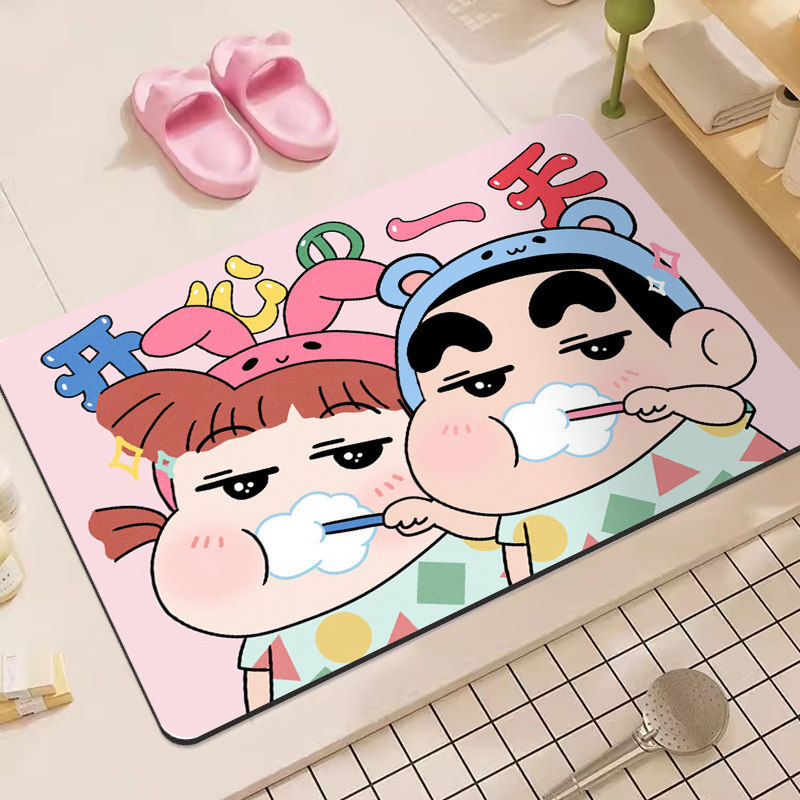 Crayon Shin-Chan Cartoon Diato - огляд і ціна Home Bathroom Carpet