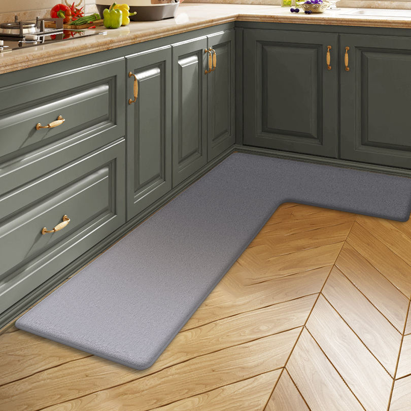 Solid color kitchen L-shaped d - огляд і ціна Home Bathroom Carpet