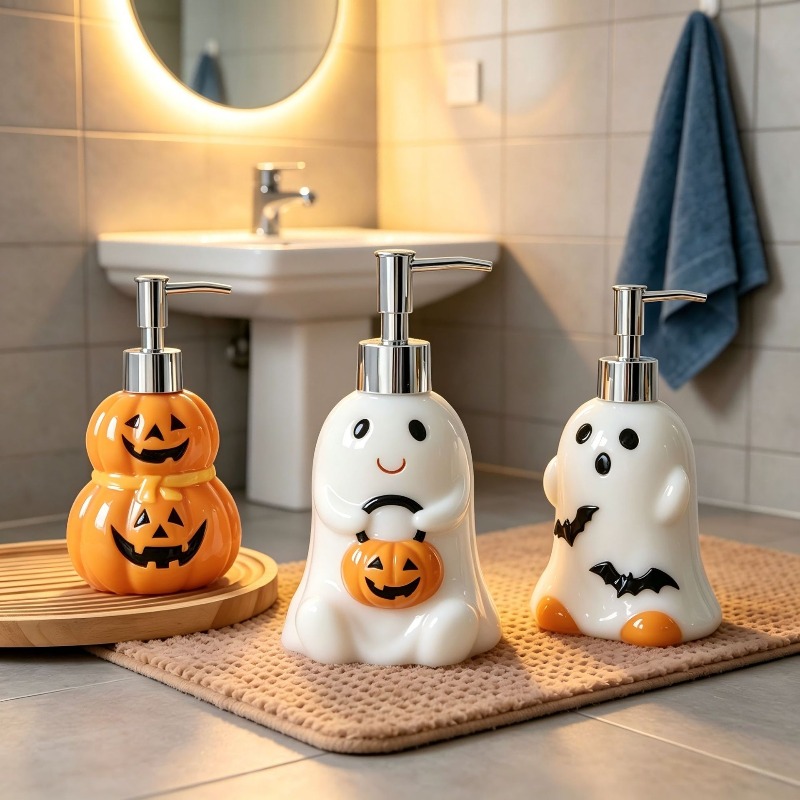 280ML Halloween Ghost Pumpkin  - огляд і ціна Home Bathroom Soap Dispenser