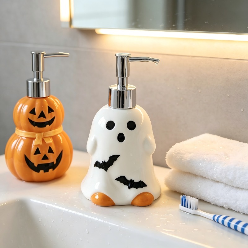 280ML Halloween Ghost Pumpkin  - огляд і ціна Home Bathroom Soap Dispenser