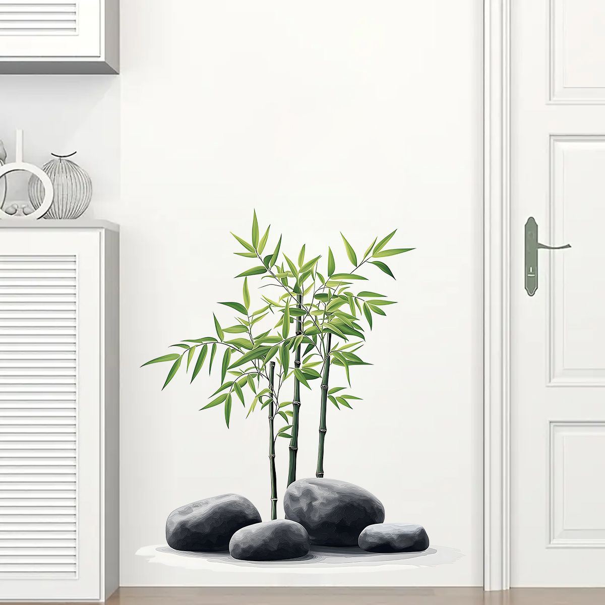 Ink Bamboo Wall Sticker Bathro - огляд і ціна Home Bathroom Wall Tiles