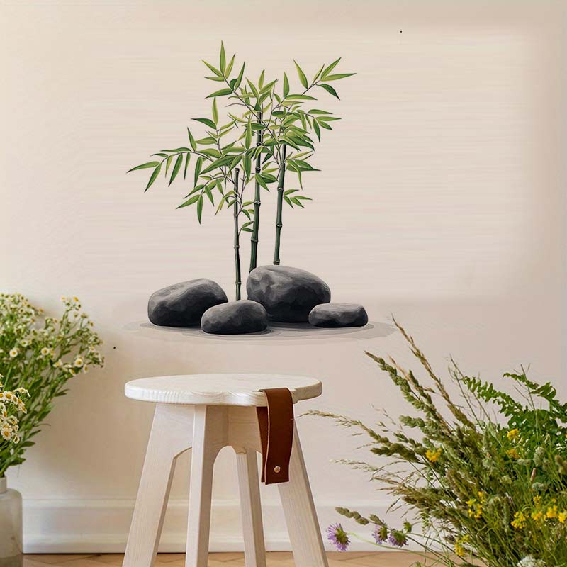 Ink Bamboo Wall Sticker Bathro - огляд і ціна Home Bathroom Wall Tiles