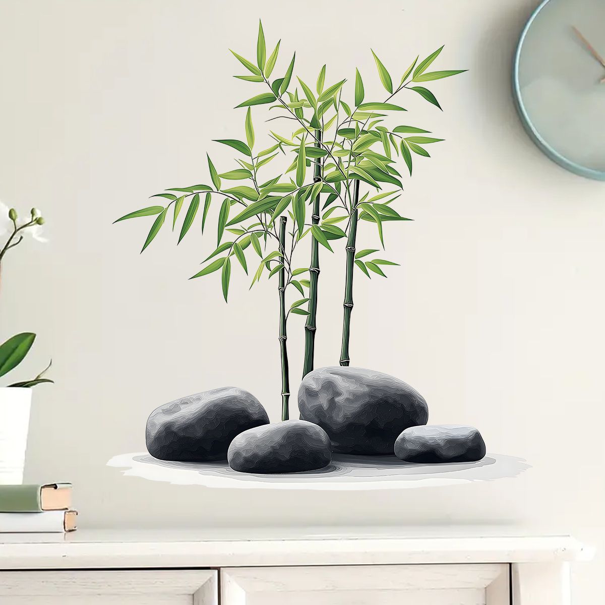 Ink Bamboo Wall Sticker Bathro - огляд і ціна Home Bathroom Wall Tiles