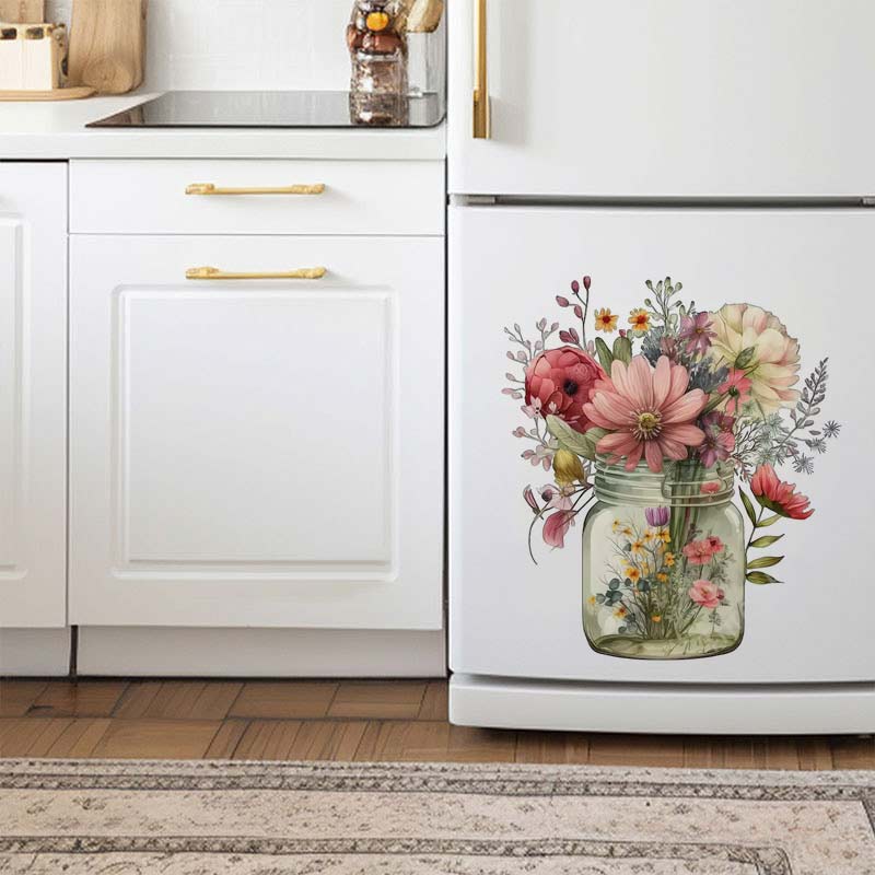 Rural Style Flower Watercolor  - огляд і ціна Home Bathroom Wall Tiles