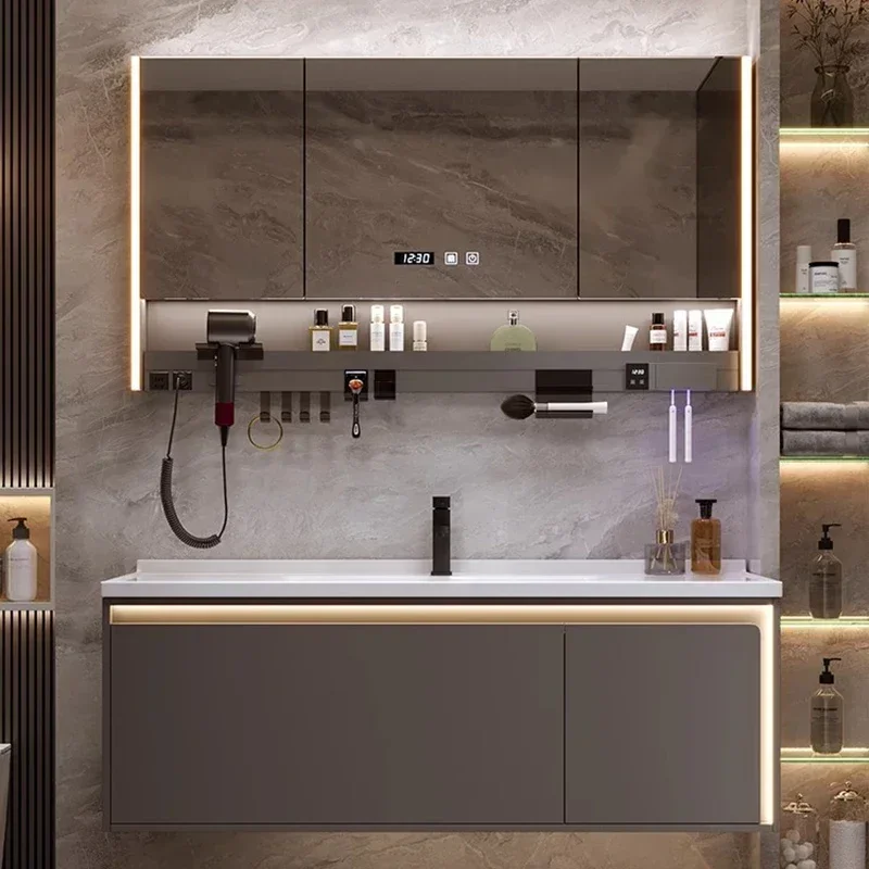 c13-Modern Simple Bathroom Cab - огляд і ціна Home Bathroom Vanity Combo