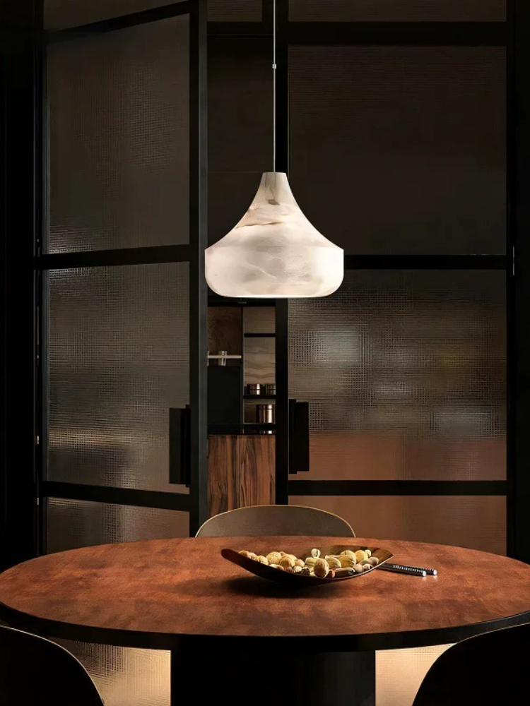 Modern Natural Stone Pendant L - огляд і ціна Home Bathroom Lighting Design
