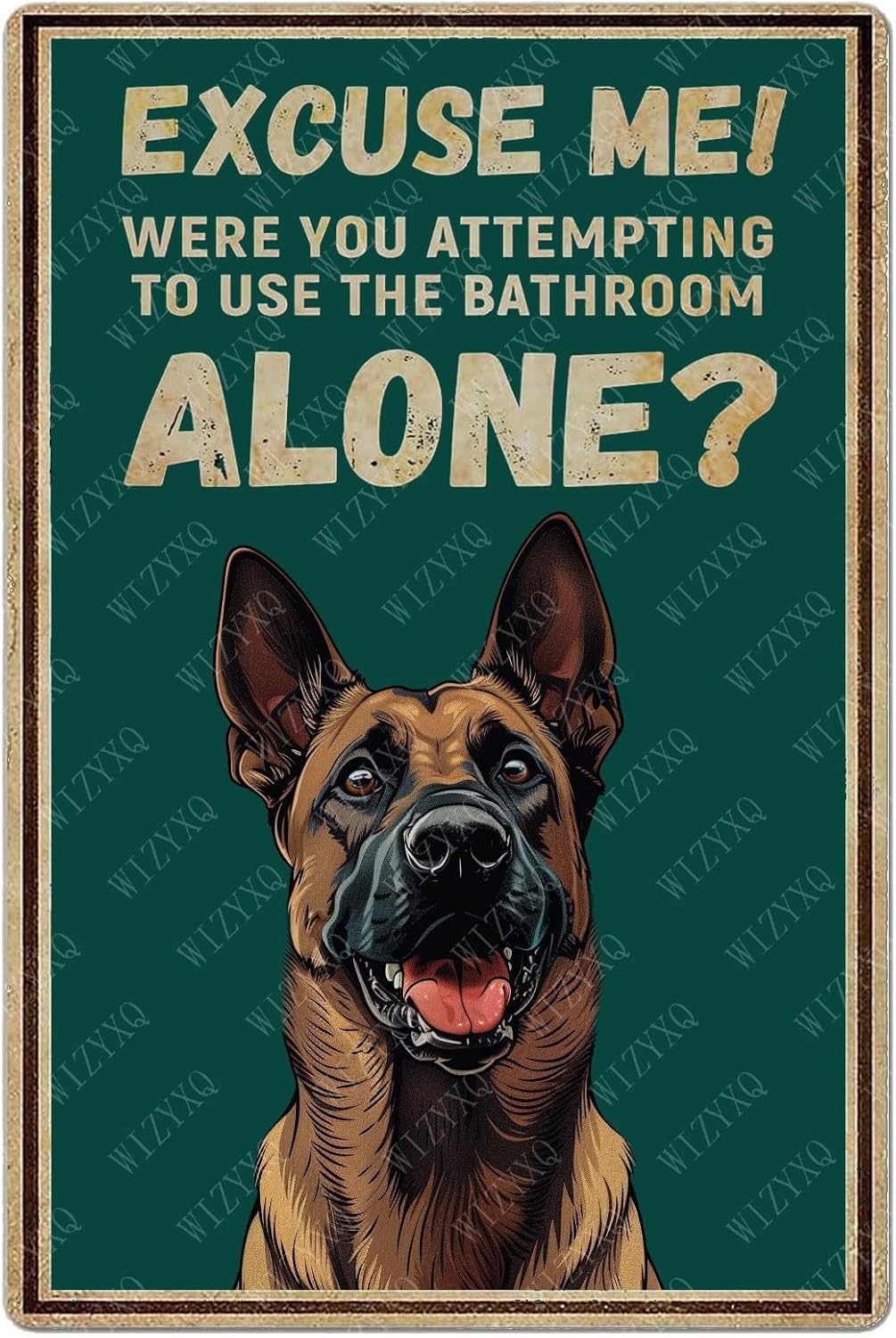Tin Signs Excuse Me Were You A - огляд і ціна Home Alone Bathroom