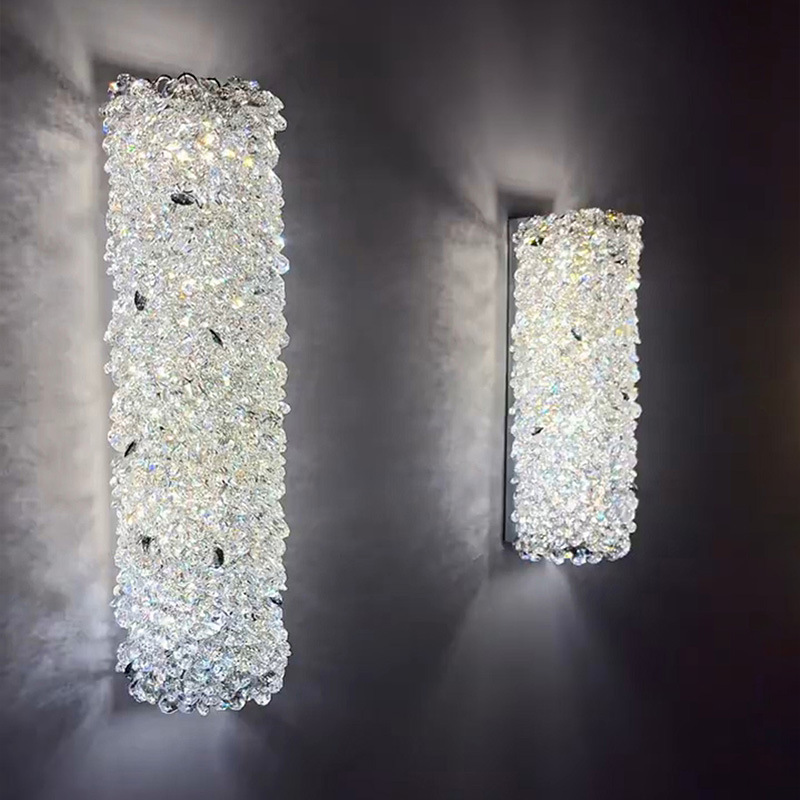 Modern Design Crystal Beads Wa - огляд і ціна Home Bathroom Lighting Design