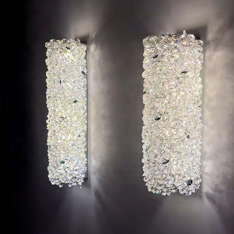 Modern Design Crystal Beads Wa - огляд і ціна Home Bathroom Lighting Design