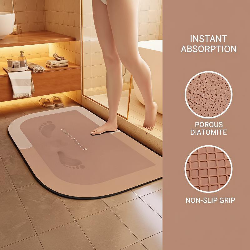 Super Absorbent Bath Mat Non S - огляд і ціна Jet Home Bathroom Mats
