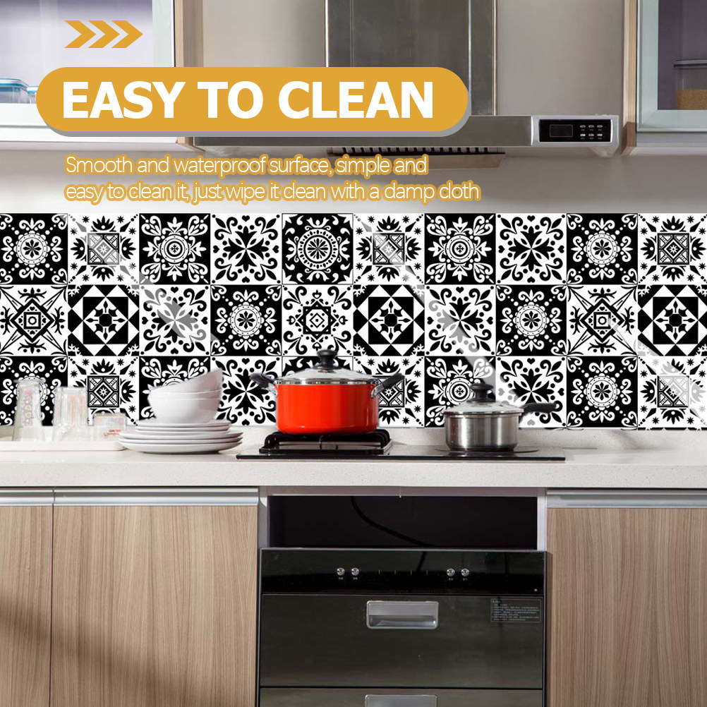 10 Pcs Home Decor Wall Sticker - огляд і ціна Home Bathroom Wall Tiles