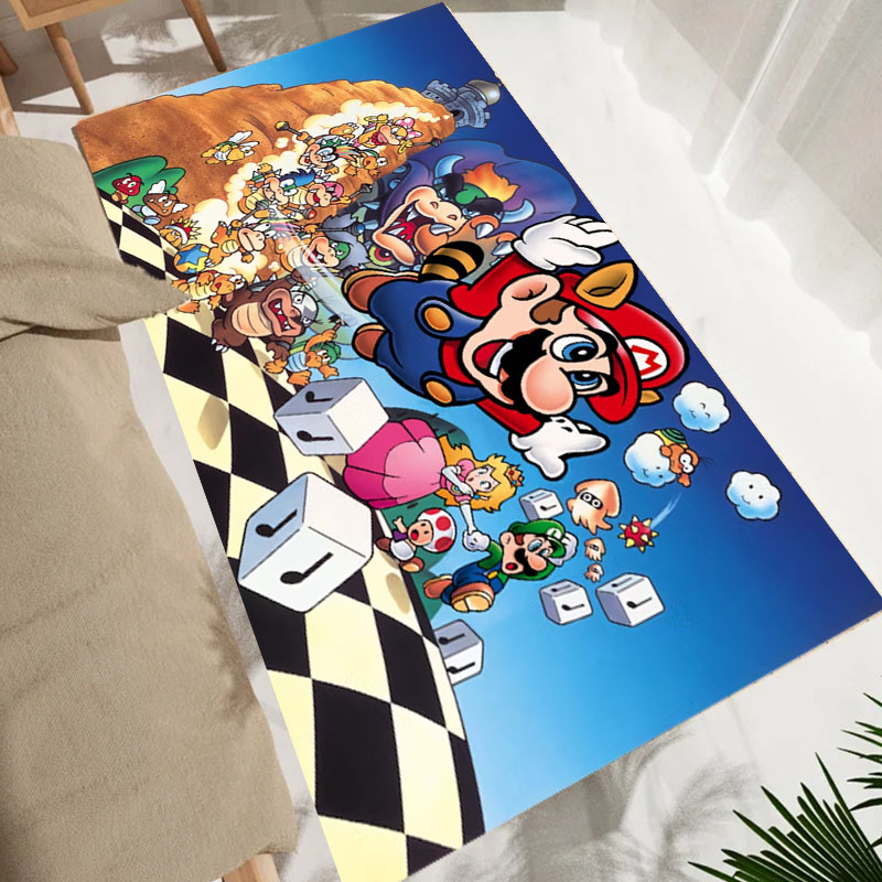 Cartoon S-Super M-Mario Bros G - огляд і ціна Home Bathroom Carpet