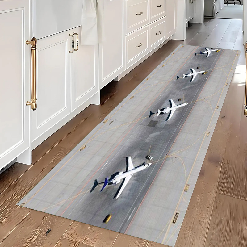 Top View Airport Apron Yellow  - огляд і ціна Jet Home Bathroom Mats