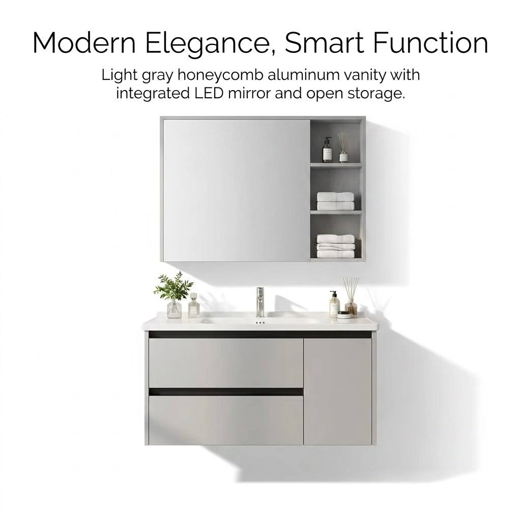 Bathroom CabinetModern Eco-Fri - огляд і ціна Home Bathroom Vanity Combo