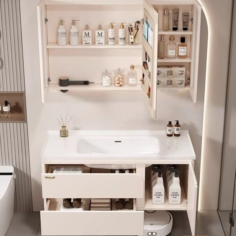 #Home Ceramic integrated basin - огляд і ціна Home Bathroom Vanity Combo