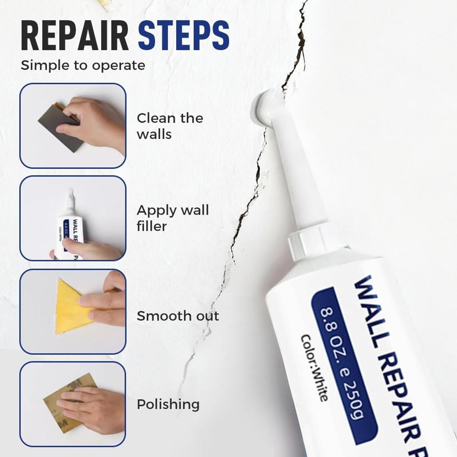 DIY Wall Crack Repair Paste Dr - огляд і ціна Home Bathroom Wall Tiles